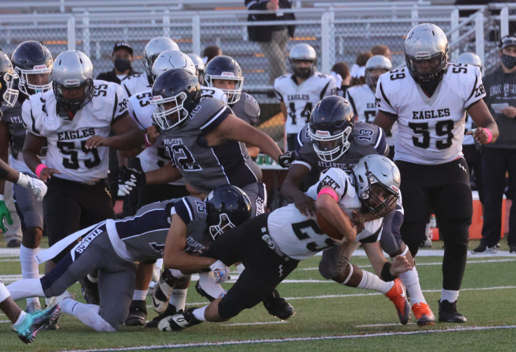 Atlantic City vs Egg Harbor Township football game